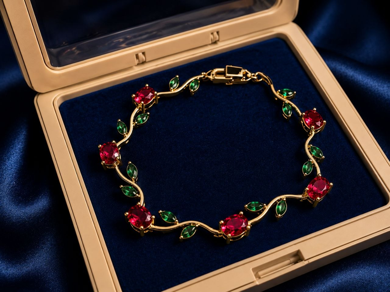 Tulip Bracelet — Red